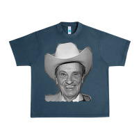 Midnight Navy profile ernest tubb famous Urban Heavy Tee - linhVisuals