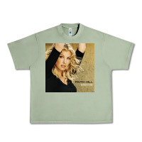 Oil Green faith hill   breathe Urban Heavy Tee - linhVisuals