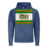 Vintage Denim st patricks one lucky heifer Vintage Hoodie - Artiststas