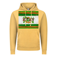Vintage Mustard st patricks one lucky heifer Vintage Hoodie - Artiststas