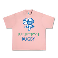 Salmon benetton rugby in italy Urban Heavy Tee - linhVisuals