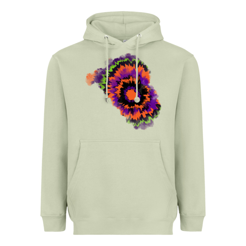 Tie Dye Patch Heavyweight Hoodie by RanaPortraitStore | Teevron