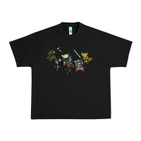 Black mouse guard Urban Heavy Tee - linhVisuals