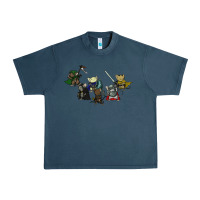 Midnight Navy mouse guard Urban Heavy Tee - linhVisuals