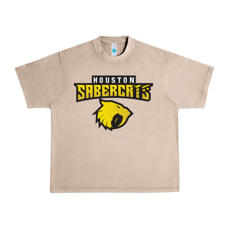 Houston Sabercats Rugby Urban Heavy Tee by linhVisuals | Teevron
