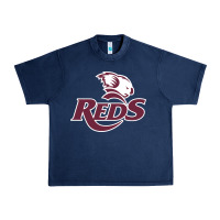 Navy reds rugby australia Urban Heavy Tee - linhVisuals