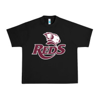 Black reds rugby australia Urban Heavy Tee - linhVisuals