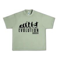 Oil Green soccer evolution Urban Heavy Tee - linhVisuals