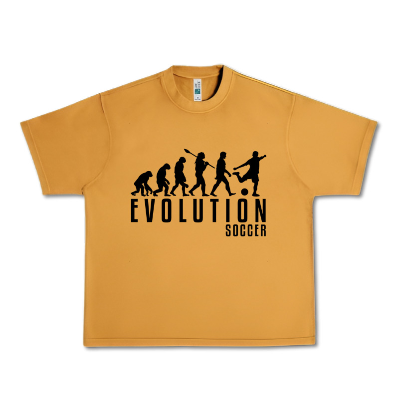 Soccer Evolution Urban Heavy Tee by linhVisuals | Teevron