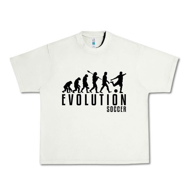 Soccer Evolution Urban Heavy Tee by linhVisuals | Teevron