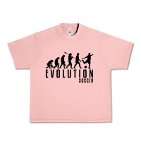 Salmon soccer evolution Urban Heavy Tee - linhVisuals