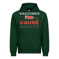Forest Green Vaccines Cause Adults Urban Hoodie - Bettercallsaul