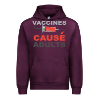 Mauve Wine Vaccines Cause Adults Urban Hoodie - Bettercallsaul