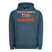 Pigment Midnight Navy Vaccines Cause Adults Urban Hoodie - Bettercallsaul
