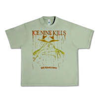 Oil Green Ice Nine Kills Urban Heavy Tee - linhVisuals