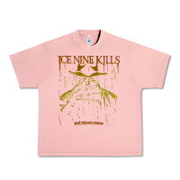 Salmon Ice Nine Kills Urban Heavy Tee - linhVisuals