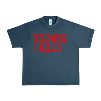 Midnight Navy red ice nine kills Urban Heavy Tee - linhVisuals
