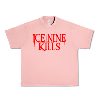 Salmon red ice nine kills Urban Heavy Tee - linhVisuals