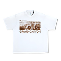 White grand canyon Urban Heavy Tee - linhVisuals