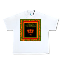 White erykah badu Mama's Gun Urban Heavy Tee - linhVisuals