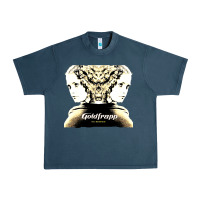 Midnight Navy felt montain goldfrapp Urban Heavy Tee - linhVisuals