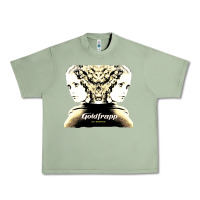 Oil Green felt montain goldfrapp Urban Heavy Tee - linhVisuals