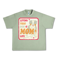 Oil Green australian shepherd mom t  shirt living that dog mom life australian s Urban Heavy Tee - linhVisuals