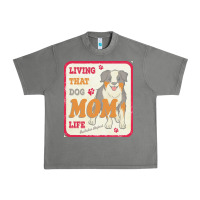 Tornado australian shepherd mom t  shirt living that dog mom life australian s Urban Heavy Tee - linhVisuals