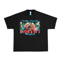 Black santa's favorite respiratory therapist Urban Heavy Tee - CowhideDigitalArt