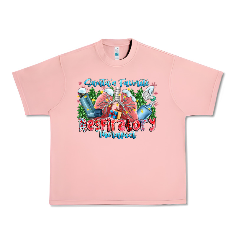 Santa's Favorite Respiratory Therapist Urban Heavy Tee by CowhideDigitalArt | Teevron