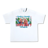 White santa's favorite respiratory therapist Urban Heavy Tee - CowhideDigitalArt