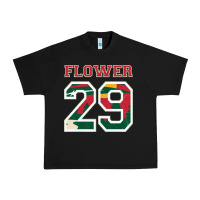 Black flower 29 wild goalie fleury minnesota pro ice hockey design Urban Heavy Tee - linhVisuals
