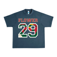 Midnight Navy flower 29 wild goalie fleury minnesota pro ice hockey design Urban Heavy Tee - linhVisuals