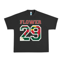 Pigment Black flower 29 wild goalie fleury minnesota pro ice hockey design Urban Heavy Tee - linhVisuals