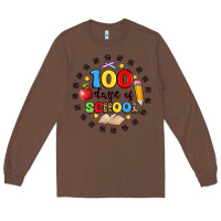 Chestnut 100 days of school Long Sleeve Tee - Artiststas