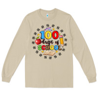 Mushroom 100 days of school Long Sleeve Tee - Artiststas