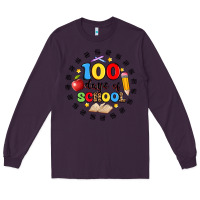 Plum 100 days of school Long Sleeve Tee - Artiststas