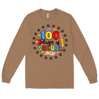 Toasted Coconut 100 days of school Long Sleeve Tee - Artiststas