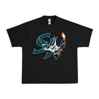 Black the barracuda san jose Urban Heavy Tee - linhVisuals