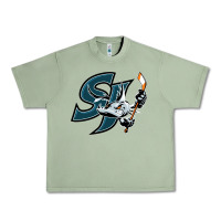 Oil Green the barracuda san jose Urban Heavy Tee - linhVisuals