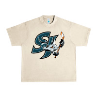 Sandshell the barracuda san jose Urban Heavy Tee - linhVisuals