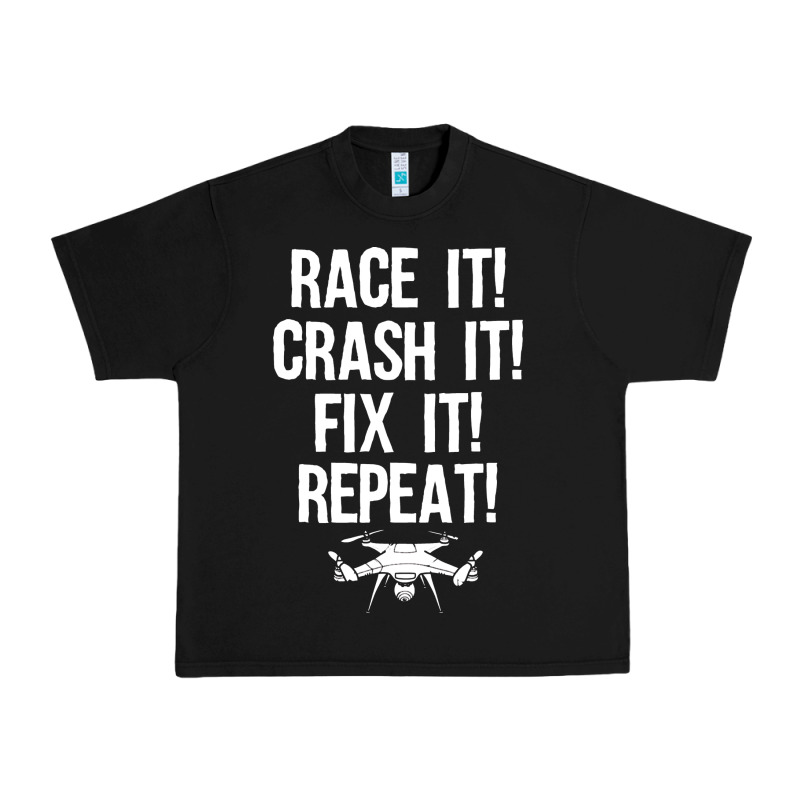 Funny Drone Racing Design Men Women Drone Pilot Rc Racers Urban Heavy Tee by linhVisuals | Teevron