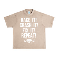 French Oak funny drone racing design men women drone pilot rc racers Urban Heavy Tee - linhVisuals