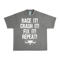 Tornado funny drone racing design men women drone pilot rc racers Urban Heavy Tee - linhVisuals