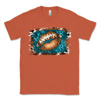 Copper Football Lips Classic Tee - Jasminsmagicworld