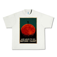 Pistachio hiking and miles to go before i sleep Urban Heavy Tee - linhVisuals