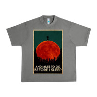 Tornado hiking and miles to go before i sleep Urban Heavy Tee - linhVisuals