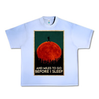 Grape Ice hiking and miles to go before i sleep Urban Heavy Tee - linhVisuals