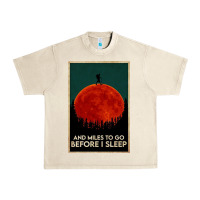 Sandshell hiking and miles to go before i sleep Urban Heavy Tee - linhVisuals