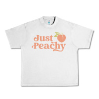 Lunar Rock just peachy retro 70s georgia peaches summer fruit Urban Heavy Tee - linhVisuals